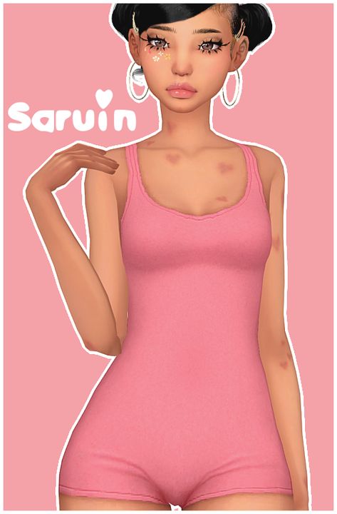 Saruin — Kokoro Bodysuit Sims 4 Tsr, Sims 4 Cas Mods, The Sims 4 Skin, Play Sims 4, Free Sims 4, The Sims 4 Packs, Sims 4 Game Mods, Sims 4 Body Mods, Tumblr Sims 4