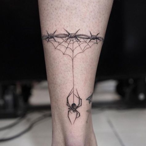 Iron thorns with spider web and a spider Spider Web Sternum Tattoo, Spider Hanging From Web Tattoo, Spider Web Tattoos, Armpit Tattoo, Symbolism Art, Spider Web Tattoo, Web Tattoo, Palm Tattoos, Elbow Tattoos