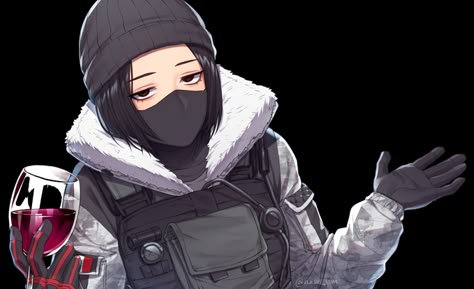 Frost Rainbow Six Siege Art, R6s Dokkaebi, Frost R6, Frost Rainbow Six Siege, Rainbow Six Siege Anime, R6 Wallpaper, Rainbow Six Siege Memes, Rainbow 6 Seige, Rainbow Six Siege Art