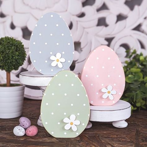 Spring Craft Ideas To Sell, Easter Wood Projects, Crafts Spring, Easter Paintings, Easter Wood Crafts, Paintings Easy, Christmas Cutouts, Painting Flowers Tutorial, Spring Farmhouse