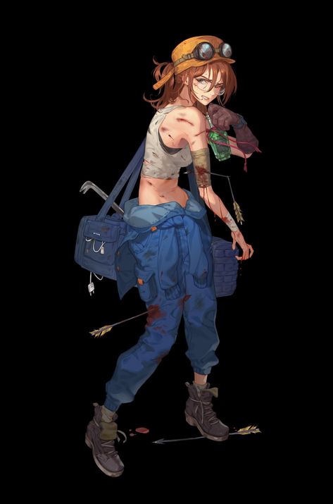 Steampunk Engineer, Woman Mechanic, Nova Art, Female Character Names, Gamers Anime, Female Character Concept, Cartoon Painting, Animation Art Character Design, Game Character Design