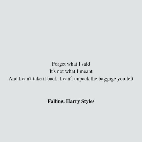 You Left, Meaningful Words, Harry Styles, Quotes