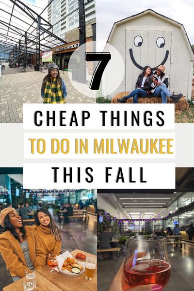 2020 doesn't have to be all bad! Take advantage of the nice weather in Milwaukee Wisonsin and try out these amazing fall activities. In this post, we share our favorite cheap & fun things to do in Milwaukee this fall. #milwaukeeinfall #milwaukeethingstodofall #fallinwisconsin #wisconsinfallactivities Travel Besties, Fall Weekend Getaway, October Travel, Wisconsin Vacation, Romantic Cabin, Canada Travel Guide, Cool Things To Do, Midwest Travel, Cheap Things To Do