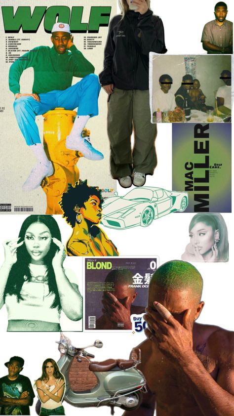 Sza Frank Ocean, Frank Ocean Collage, Frank Ocean Tyler The Creator, Ocean Collage, Frank Ocean Wallpaper, Tyler The Creator Wallpaper, Homescreen Iphone, Mac Miller, Frank Ocean