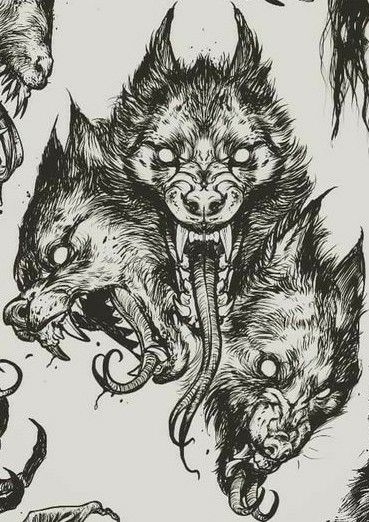 Creepy Tattoos, Mythology Tattoos, Greek Tattoos, Tattoo Style Drawings, Dark Art Tattoo, Minimalist Tattoos, Occult Art, Tattoo Art Drawings, Wolf Tattoos