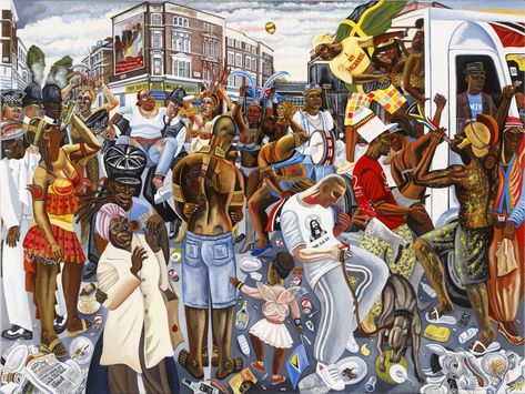 Ladbroke Grove, Dancing In The Street, Notting Hill Carnival, Carnival Posters, Gray Art, Gcse Art Sketchbook, Black Fact, Afrocentric Art, Art Corner