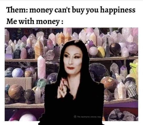 Katrina - Priestess & CEO on Instagram: “Yesssss! 😂 .. .. .. .. .. #manifestation #Goddess #MelaninGoddess #rootworkers #Hoodoo #blackwitchesofinstagram #blackrootworkers…” Witch Jokes, Funny Spiritual Memes, Crystal Witch, Art Jokes, Witch Spell Book, Baby Witch, Post Quotes, Funny Relatable Quotes, Sounds Like