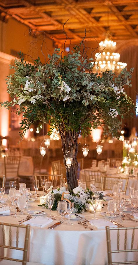 wedding-photos - The Biltmore Hotel Coral Gables Miami Biltmore Coral Gables Wedding, Tree Theme Wedding, Moss Table Wedding, Enchanted Forest Wedding Centerpieces, Enchanted Forest Reception, Emerald Green Wedding Theme, Elven Wedding, Whimsical Party, Rustic Glam Wedding