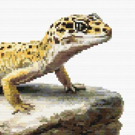 🦎✨ Unleash Your Creative Side with Our Adorable Leopard Gecko Cross Stitch Pattern! ✨🦎 Calling all craft lovers and reptile enthusiasts! 🧵💕 Whether you're a seasoned cross-stitcher or a beginner looking for a fun project, our Leopard Gecko Cross Stitch Pattern is the perfect way to add some charm to your DIY creations. 📏 Details: Digital download for instant crafting satisfaction Clear and easy-to-follow pattern Perfect for gifts, home decor, or just a relaxing hobby 🌟 Why You'll Love It: ... Gecko Cross Stitch, Stitch Ideas, Leopard Gecko, Cross Stitch Animals, Craft Lovers, All Craft, Gecko, Fun Projects, Cross Stitch Pattern