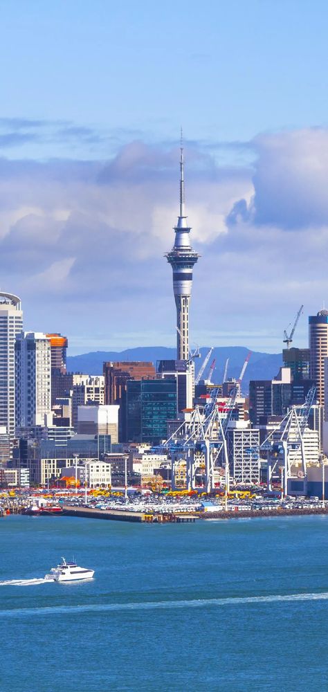 Two New Zealand New Zealand Wallpaper, Auckland Skyline, America States, Dance Monkey, Blog Art, Busy City, World One, City Photography, Auckland