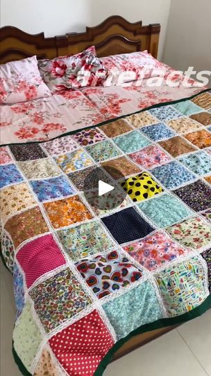 213K views · 3.2K reactions | Amazing bedsheet making at home - quilt or patchwork | Amazing bedsheet making at home - #quilt #sewing #oldclothe #handmade #DIY | By Artefact | Facebook Patchwork Bedsheets, How To Sew Fitted Bedsheet, Patch Work Bedsheets, Hand Work Bedsheet, Indian Bedsheet, Bed Sheets, Quilt Sewing, At Home, Couture