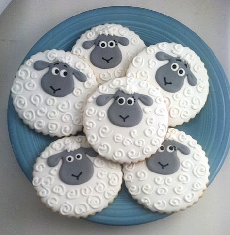 sheep17.bmp (475×487) Sheep Cookies, Cookies Cupcake, Cookie Decorations, Easter Sugar Cookies, Iced Biscuits, Spring Cookies, Summer Cookies, Sugar Cookie Designs, Pretty Cookies