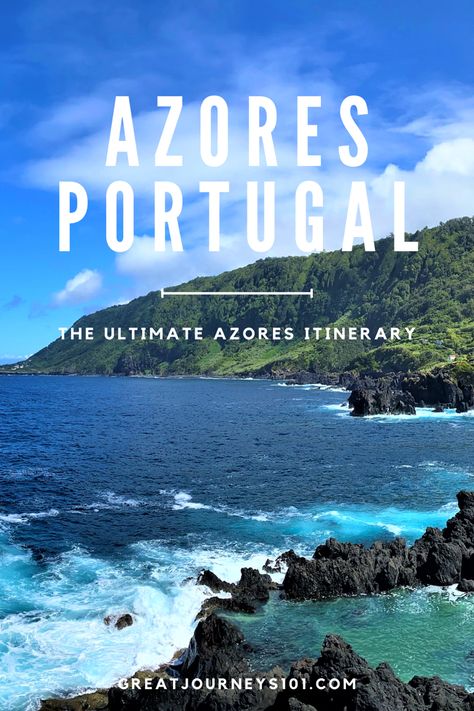 In this article I describe my trip in July 2022: what to see on the #azores islands, visiting places less frequented by tourists and more. The exploration starts in São Miguel island. Read more to discover these amazing islands! #travel #traveltips #travelideas #itinerary #placestovisit #placestotravel #placestogo #greatjourneys101 #vacationmode San Miguel Azores, Azores Itinerary, Azores Islands, Azores Portugal, São Miguel Island, The Azores, July 2022, Island Vacation, Vacation Mode