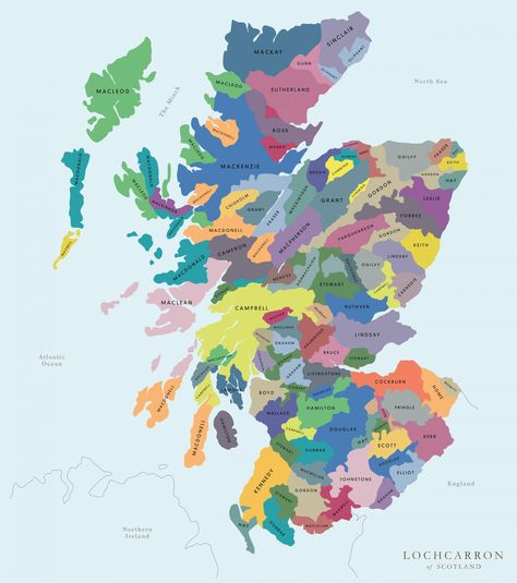 A NEW map reflecting the clan holdings of areas throughout the country has shown Clydebank was led by the Clan Douglas. Clan Macdonald, Map Of Scotland, Scotland History, Scotland Map, Scottish Ancestry, Scottish Gifts, Family Genealogy, Scottish Clans, Scottish Heritage