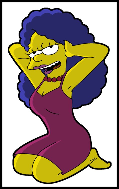 Marge Simpsons, Homer And Marge, The Simpsons Movie, Simpsons Drawings, Simpsons Characters, Marge Simpson, Simpsons Art, Matt Groening, Pink Lingerie