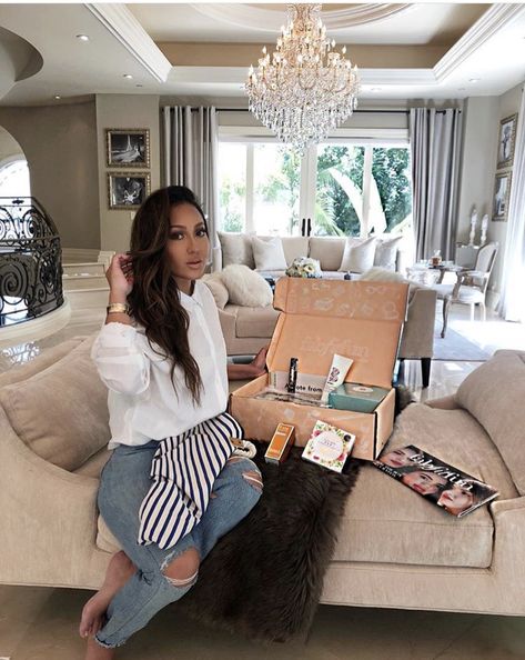 Adrienne Bailon Adrienne Bailon House, Adrianne Bailon, Adrienne Houghton, Glam Inspiration, Fab Fit Fun, Hair Selfie, Scorpio Women, Lux Life, Adrienne Bailon