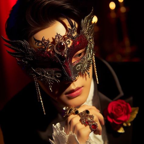 Masquerade | Ball | EXO | AI Maskerade Outfit Masquerade Ball, Masquerade Suit Men Aesthetic, Masquerade Mask Men Aesthetic, Masculine Masquerade Outfit, Masquerade Ball Masks For Men, Ball Men Outfit, Men’s Masquerade Mask, Masquerade Male Outfit, Masquerade Ball Men Outfit