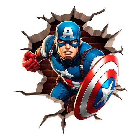 Capitan America Wallpaper, Superhero Clipart, Sport Look, Artsy Background, Avengers Birthday, Marvel Shirt, Superhero Wallpaper, Marvel Comic Universe, Marvel Captain America