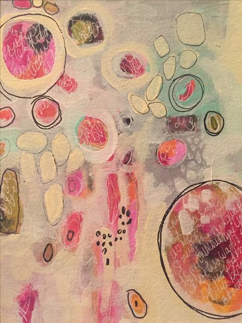 Lisa Baker Art Nonobjective Art, Cast Porcelain, Meditation Art, Abstract Landscape Painting, Mixed Media Art Journaling, Microbiology, Mark Making, Art Journal Pages, Heart Art