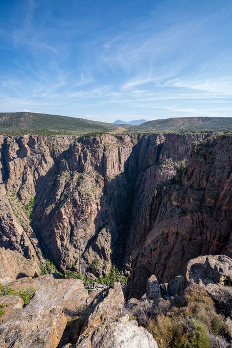 Best Things to Do in Black Canyon of the Gunnison National Park Colorado Black Canyon Of The Gunnison, Gunnison National Park, Black Canyon, The Trail, The Devil, Road Trips, National Park, Colorado, Road Trip