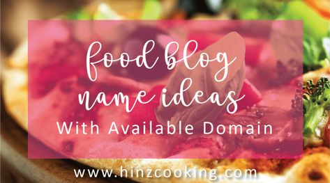 Food Blog Names, Blog Name Ideas, Moms Cooking, Achieve Your Dreams, Blog Names, New Food, Name Ideas, Marketing Consultant, Blog Writing