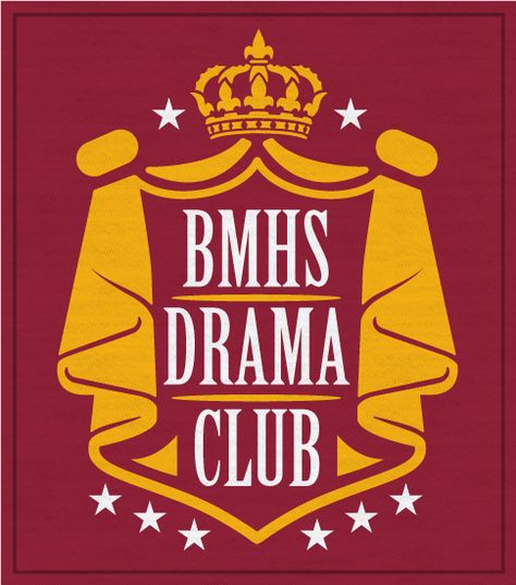 5704 Drama Club T-shirts with Curtains | High School Shirts Drama Club Shirts, School Club Shirts, Club T Shirts, Drama Studio, High School Design, Theatre Shirts, School Drama, Club Tshirt, High School Drama