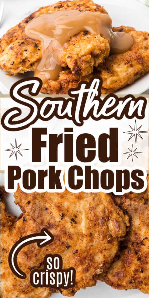 Pork Chop Ideas, Best Fried Pork Chops, Southern Fried Pork Chops, Pan Fried Pork Chops, Pork Chop Recipes Crockpot, Easy Pork Chops, Easy Pork Chop Recipes, Pork Chop Recipes Baked, Fried Pork Chops