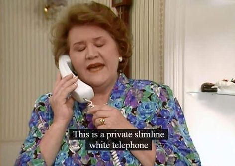 The Top 25 Hyacinth Bucket Quotes from Keeping Up Appearances - BritishTV.com Hyacinth Bucket, British Quotes, British Humour, Are You Not Entertained, Keeping Up Appearances, First Class Stamp, British Humor, Married With Children, Comedy Quotes