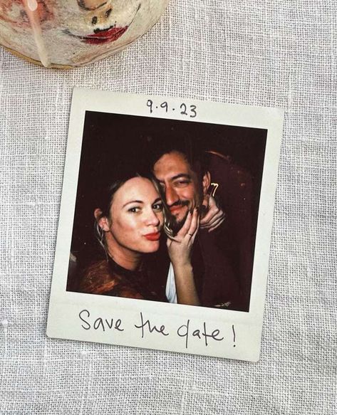 Save The Date Polaroid, Alison Roman, Double Decker Bus, Restaurant Wedding, Wedding Engagement Photos, Wedding Organization, Wedding Mood Board, Wedding Show, Save The Date Invitations