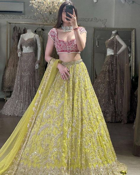 RBD 1635 SINGLES AVAILABLE *👗*LEHENGA DETAILS*👗* 👉*Lehenga Fabric-Faux Georgette* 👉*Lehenga work-Embroidery Sequins Work With Cancan & Canvas Patta* 👉*Lehanga Flare-4 Meter Flared* 👉*Lehenga Type- Semi stitched* 👉*Lehenga Length- 42* 👉*Lehenga Size- Upto 44* *👗*Blouse Details*👗* 👉 *Blouse Fabric-Faux Georgette* 👉*Blouse Work-Embroidery Sequins work* 👉*Blosue Type- 1.3 Meter unstitched* *👗*Dupatta Details*👗* 👉 *Dupatta Fabric-Faux Georgette* 👉*Dupatta Work-Embroidery Sequins work* 👉*Dup... Mehendi Lengha, Plain Georgette Lehenga, Flared Lehenga, Stretchable Blouse, Floral Sarees, Fancy Lehenga, Dori Work, Cutwork Saree, Gota Patti Saree