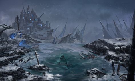 ArtStation - snow kingdom, BO RI Snow Kingdom, Magic Places Fantasy Dreams, Fancy Places, Ice Kingdom, Royalty Dr, Surface Pressure, Dark Weather, Magic Snow, Snow Place