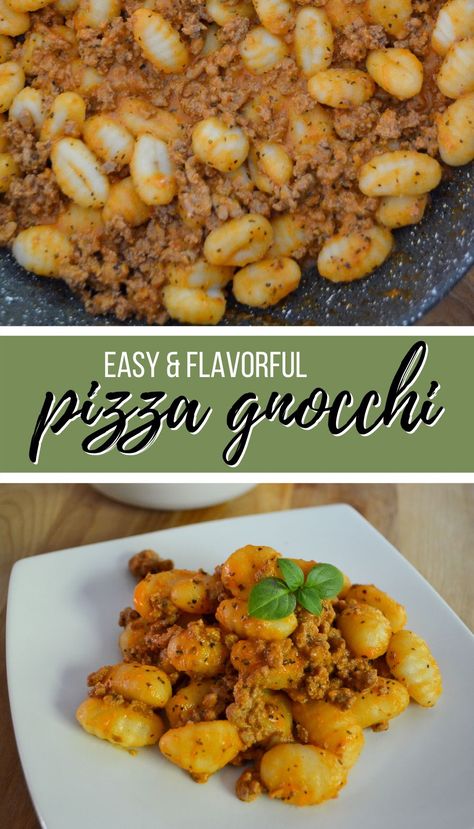 Gnocchi And Ground Turkey, Gnocchi Turkey Recipes, Turkey And Gnocchi Recipes, Ground Turkey And Gnocchi Recipes, Fried Gnocchi Recipes Easy, Gnocchi Ground Beef Recipes, Gnocchi And Ground Beef Recipes, Ground Turkey Gnocchi, Ground Beef And Gnocchi Recipes