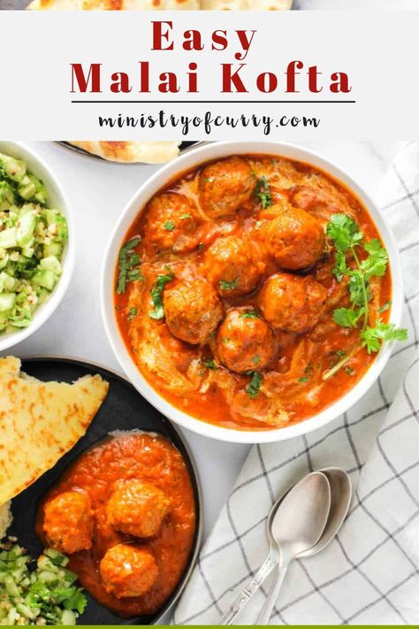 Love Malai Kofta but short on time? My version of the traditional recipe uses a shortcut method, enabling you to cook this dish in under 20 minutes without sacrificing the authentic flavors. I'm excited to share both Instant Pot and stove-top recipes! Malai Kofta Curry, Veggie Balls, Kofta Curry Recipe, Indian Vegan, Vegetarian Meatballs, Kofta Curry, Kofta Recipe, Malai Kofta, Indian Dinner