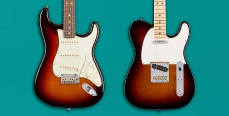 Fender Stratocaster vs Telecaster: Difference in Tone, Sound, Body, Electronics | Fender Guitars Fender Guitars Stratocaster, Acoustic Bass Guitar, Guitar Teacher, Guitar Kits, Guitar Playing, Guitars Electric, Music Genre, Learn To Play Guitar, Fender Guitar