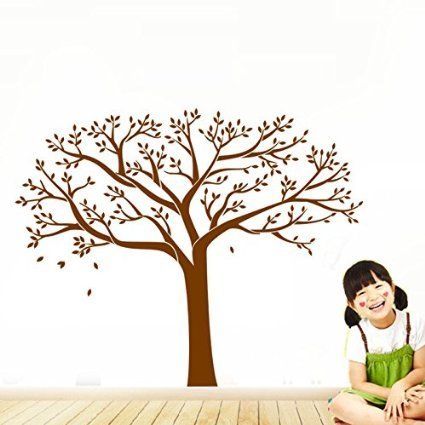 Giant Family Photo Tree Wall Decal Wall Sticker Vinyl Mural Art for Home Decor Room Decor brown * Be sure to check out this awesome product. Family Photo Tree, Photo Frame Tree, Tree Wall Decals, Family Tree Photo, Decor Mural, Family Tree Wall Decal, Diy Tree, Family Tree Wall, Tree Wall Stickers