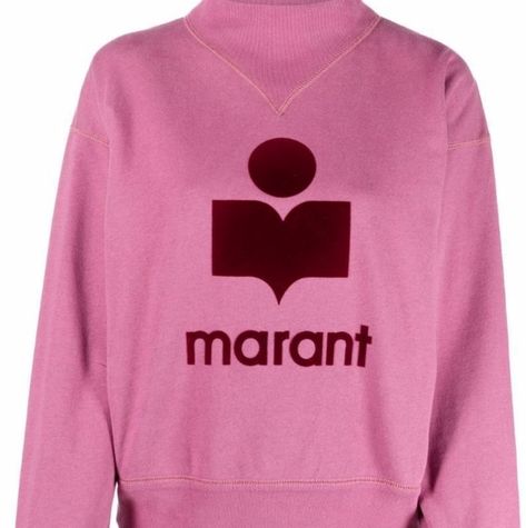 isabel marant Hoodie Isabel Marant Hoodie, Tiktok Outfits, Designer Sweatshirts, Women's Hoodies, Men Sweatshirt, Stockholm Fashion, Pink Sweatshirt, French Style, Pink Sweater