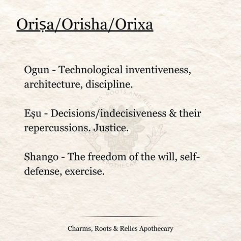 Each Orisha holds unique energies and wisdom, connecting us to the elements and to our ancestors. We explore the 16 most essential Orishas that dwell within us... Offering insight, strength and harmony as we navigate this realm. #orishas #africanspirituality #ancestors #divineguidance #manifestation #ifa #ifá #santeria #candomblé #explore #witchesofinstagram African Spirituality, The Freedom, Platinum, Quick Saves