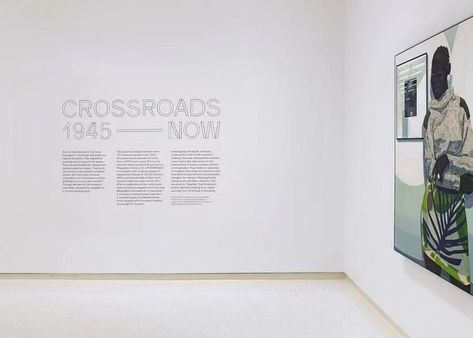 Museum Identity, Exhibition Wall, Museum Design, Art Galleries Design, Carnegie Museum Of Art, Wall Text, Trophy Design, Timeline Design, Spring Breeze