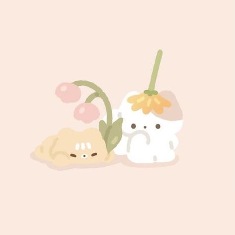 Drawings Wallpaper, Little Drawings, Cocoppa Wallpaper, 강아지 그림, Little Animals, Cute App, Cute Animal Drawings Kawaii, Cute Cute, Bear Wallpaper