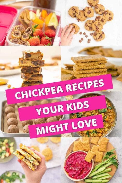 Hidden Chickpea Recipes, Chickpea Recipes For Kids, Chickpea Recipes For Babies, Garbanzo Bean Recipes, Baby Recipes, Lunchbox Treats, Best Party Food, Healthy Supper, Bowl Recipes