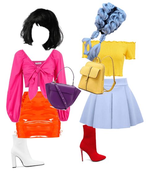 Dora and boots Outfit | ShopLook Dora And Boots Costume Women, Dora And Boots Costume, Boots From Dora, Best Friend Outfit Ideas, Work Costumes, Explorer Boots, Dora And Boots, Black Hair Wig, Dora Outfits