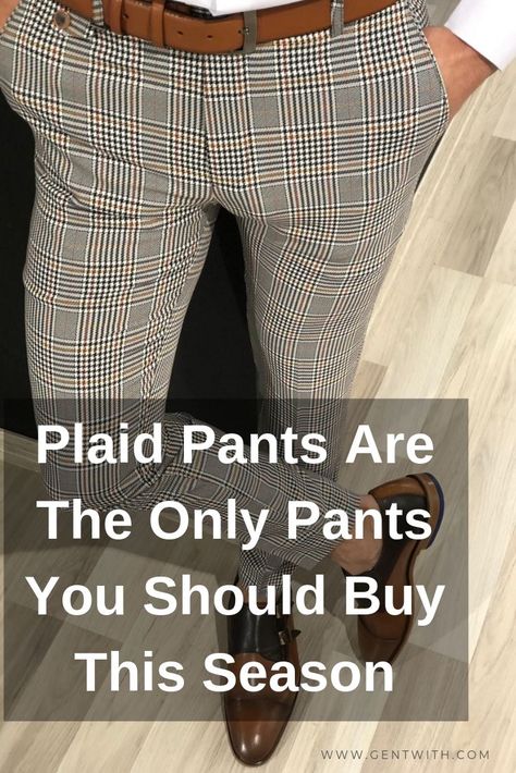 Plaid Pants have become center of everyone intentions even if he loves fashion or not. Celebrities to common man everyone loves to wear plaid pants. Plaid pants have become most important part of every man’s wardrobe. Sometimes plaid pants make a perfect combination with a plain shirt or a blazer. Brown Plaid Pants Outfit Men, Men’s Plaid Pants Outfit, Plaid Pants Outfit Men, Plaid Pants Men Outfit, Brown Plaid Pants Outfit, Mens Plaid Dress Pants, Christmas Outfits Ideas, Mens Plaid Pants, Men Decor