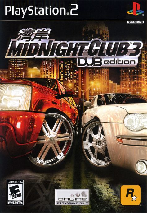 Midnight Club 3: DUB Edition (2005) PlayStation 2 box cover art - MobyGames Midnight Club, Phineas Y Ferb, Game Cover, Playstation Portable, Tekken 7, Ps2 Games, Playstation Games, Rockstar Games, Xbox Live