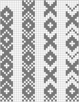 Stacking diamonds and x Beaded Loom Patterns Free, Beaded Belts Patterns, Pattern Elements, Bead Loom Kits, Pola Manik, Stitching Patterns, Inkle Weaving, Inkle Loom, Bead Loom Designs