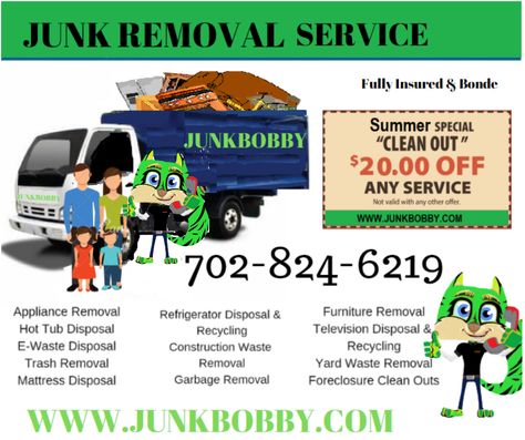 #junkremovallasvegas #junkremovalhenderson #Junkremoval  #junkremovalservice Junk Removal Business, Foreclosure Cleaning, Recycling Business, Junk Hauling, Junk Removal Service, Construction Waste, Business Basics, Yard Waste, Junk Removal