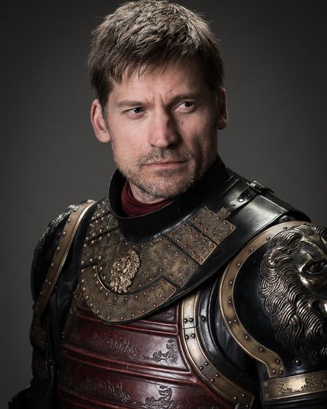 Nikolaj Coster-Waldau Daily on Instagram: “Nikolaj Coster-Waldau, Promotional Character Portraits of the Game of Thrones by Helen Sloan. @nikolajwilliamcw ✨💛 […” Lannister Armor, Game Of Thrones Jaime, Ryan Potter, Jaime And Brienne, Nikolaj Coster, Nikolaj Coster Waldau, Crazy Women, Jaime Lannister, A Song Of Ice And Fire