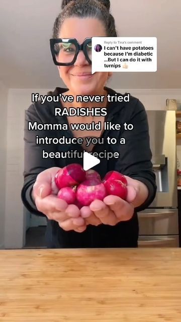 Iléna Tovia | Radishes are a great potato substitute and diabetic friendly. #potatoes #radishes #diabeticfriendly #cookwithme | Instagram Potato Substitute, Cover Me In Sunshine, October Food, Roasted Radishes, Radish Recipes, Radish Salad, Radishes, Veggie Dishes, Healthy Meals