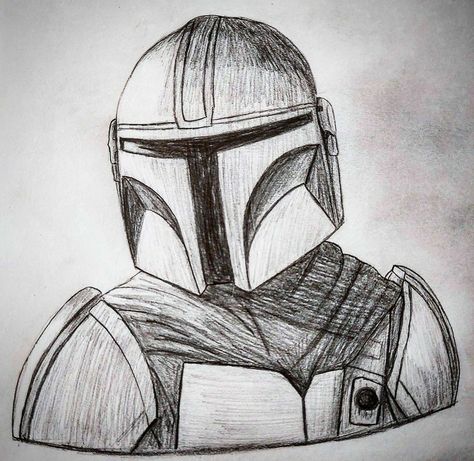 The Mandalorian The Mandalorian Sketch, Mandalorian Sketch, Mandolorian Armour, Mandalorian Drawing, Mandalorian Armour, Star Wars Drawings, Star Wars Jedi, The Mandalorian, Star Wars Art