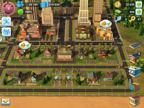 Sim City Build It Level 9 Sims City Build It Layout, Simcity Buildit Layout Ideas, Simcity Layout, Simcity Buildit Layout, City Building Game, Game Money, Simcity Buildit, Building Aesthetic, City Games