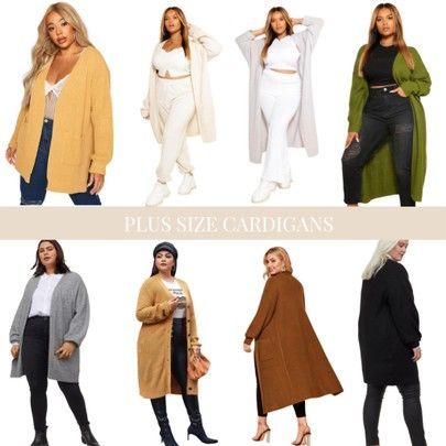 Casual Formal Dresses, Plus Size Cardigans, Fashion Group, Long Cardigan, Plus Size Fashion, Cardigans, Fall Outfits, Casual Dresses, Cute Outfits